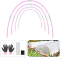 Garden Hoops 120pcs, Sunwuk Greenhouse Hoops for 1-3.5ft Wide Raised Bed, 30 Sets of 5.6ft Long Super Bendable Fiberglass Rods, Raised Planter Box Kit and Mini Greenhouse for Row Cover (S Size) by Sunwuk