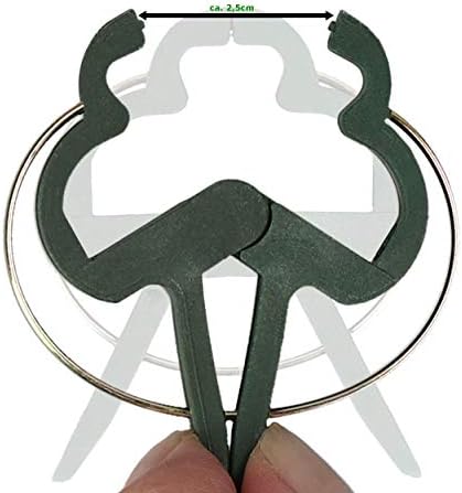 mumbi Pflanzenclips Pflanzenklammern Pflanzenhalter Pflanzenbinder in 2 Größen - Image 4