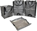 DURASACK 4-Piece Heavy Duty All-Purpose Tote Bags and Potting Mat by DURASACK