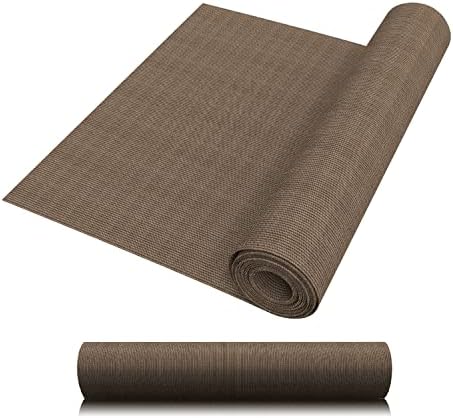 08' × 15' Sun Shade Cloth Outdoor 95% UV Block Sunblock Shade Cover Fabric Roll Privacy Screen Fence for Pergola, Carport, Patio, Deck, Awning, Garden, Yard, Balcony, Backyard, Green by FLORALEAF