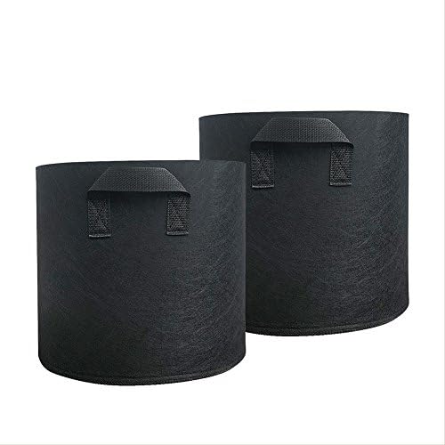 MIFXIN Potato Grow Bags 7 Gallon Vegetable Planter Bag with Handles Nonwoven Fabric Growing Container for Planting Potato Carrot Tomato Onion (2 Pack) by MIFXIN