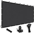 Shade&Beyond 90% Sun Shade Cloth with Grommets, 8' X 20' Pergola Shade Cover Canopy, Mesh Tarp Sun Screens for Patio, Outdoor, Garden, Backyard, Dark Gray by ShadeBeyond