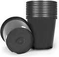 HOSTIC 2 Gallon Flexible Nursery Pots 10 PCS Gallon Pot with Drainage Holes by HOSTIC