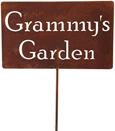 Family Name Gift Garden Stake 20 to 33 Inches Tall (Grammy's Garden, Large 28" Tall) by Unknown