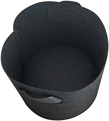 MIFXIN Potato Grow Bags 10 Gallon Vegetable Planter Bag with Handles Nonwoven Fabric Growing Container for Planting Potato Carrot Tomato Onion (5 Pack) - Image 3