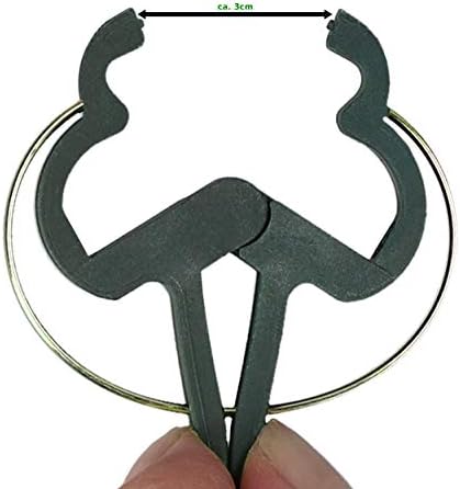 mumbi Plant Clips Plant Clips Plant Holder Plant Ties in 2 Sizes - Image 2