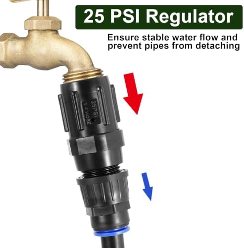 263FT Drip Irrigation System,Garden Watering Kit for Gardens,Potted Plants - Image 4
