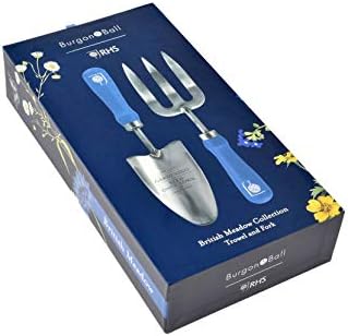 Burgon & Ball British Meadow Trowel and Fork Set, 29 cm Length by BurgonBall