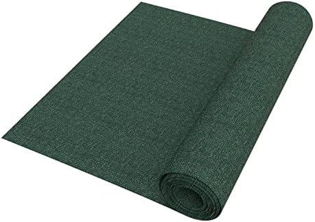 08' × 25' Sun Shade Cloth Outdoor 95% UV Block Sunblock Shade Cover Fabric Roll Privacy Screen Fence for Pergola, Carport, Patio, Deck, Awning, Garden, Yard, Balcony, Backyard, Brown by FLORALEAF