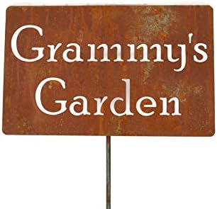 Family Name Gift Garden Stake 20 to 33 Inches Tall (Grammy's Garden, Small 20" Tall) by Unknown