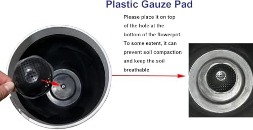 24,21,11 Inch Large Plastic Planters with Drainage Hole and Saucer - Set of 3 Tall Plant Pots Indoor Flower Pot Tall Round Planters Outdoor Large Tall Planter - Image 3