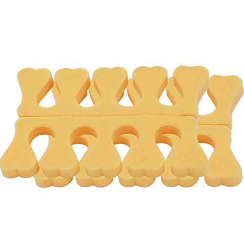 KADS 5pair/set Foam Nail Toe Separator 5 Colors Nail Art Tools