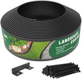 Mars Villa Landscape Edging, 4 Inch Tall 40FT Garden Edging Border Kit by MarsVilla