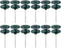 Chumia Garden Hose Guide Stakes, 10 Inch Metal Spike, Dark Green, 12 Pieces by Chumia