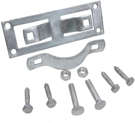2-3/8"Steel to Wood Fence Brackets,12Pcs Metal Fence Post Brackets - Image 6