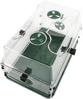EarlyGrow Medium Seed and Herb Domed Propagator with Vented Side Height Extension and Security Clip Set,Green by EarlyGrow