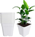Square Nursery Pots Plant Pots Grow Pots Nursery Container Replacement for Planting Soil Plants 5 Gallon 10Pcs by Unknown