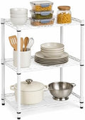 Honey-Can-Do 3-Tier White Wire Shelf, NSF, 250 lb/Shelf, 14x24x30 in by Honey-Can-Do