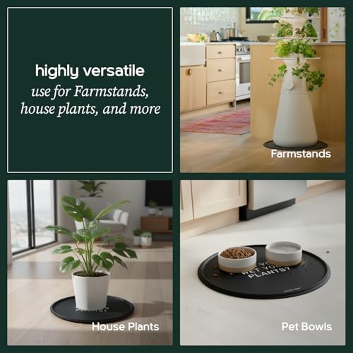 Lettuce Grow 23in Silicone Plant Mat | Water-Resistant Floor Protector - Image 5