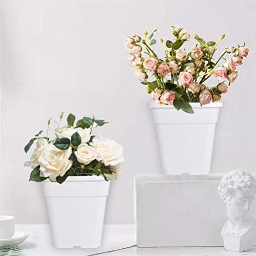 Square Nursery Pots Plant Pots Grow Pots Nursery Container Replacement for Planting Soil Plants 5 Gallon 10Pcs - Image 5