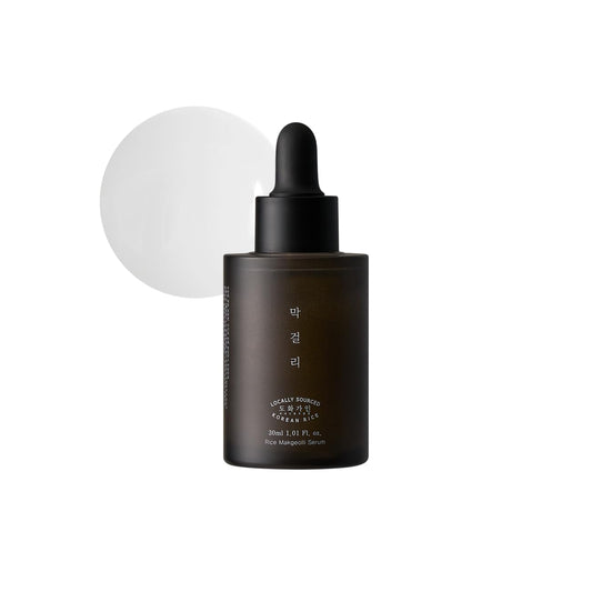 Rice Makgeolli Serum | Made with Domestically Sourced Korean Rice | 30 ml (1.01 Fl Oz) | Korean Skin Care