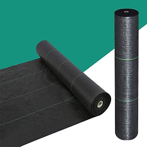 6FTx250FT Weed Barrier Landscape Fabric Heavy Duty 5oz Pro Ground Cover Mat by SNAIL