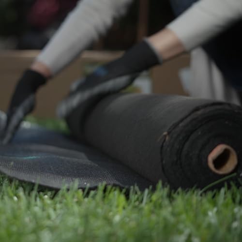 ECOgardener Premium 5oz Landscape Fabric, 3ft x 50ft Pro Garden Weed Barrier - Durable & Heavy Duty Weed Block Gardening Mat, Easy Setup & Superior Weed Control, Eco-Friendly & Convenient Design - Image 6