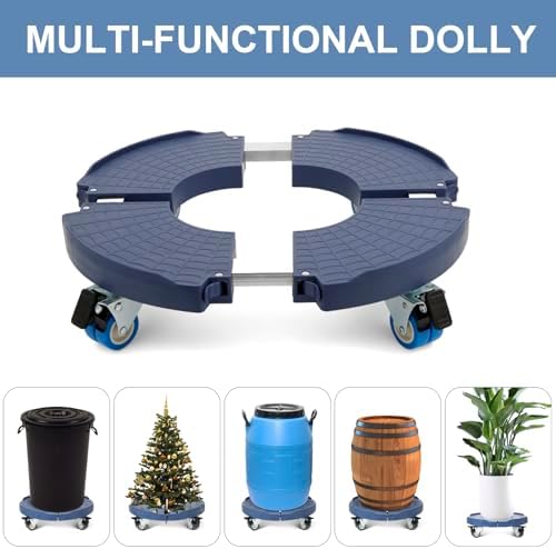 W B D WEIBIDA Plant Caddy with Wheels, 440lbs Heavy Duty, Adjustable 15-21" - Image 4