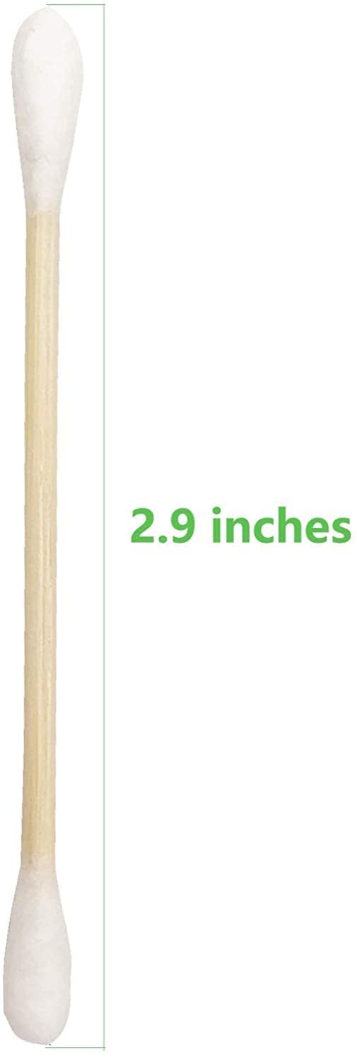 Bamboo Cotton Swabs, Wooden Cotton Swabs 1125pcs