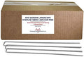 Pinnacle Mercantile Garden Stakes 12 Inch 9 Gauge Galvanized Steel Landscape Staples, Heavy Duty Landscape Fabric Stakes 150 Pack for Weed Barrier, Sod, Edging, Fencing and Drip Irrigation Made in USA by PinnacleMercantile
