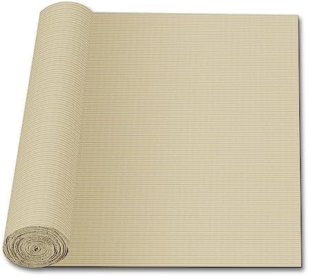 8' x 112' Sun Shade Roll Sun Shade Sunlight Blockage Cover for Outdoor Backyard Patio Pergola Greenhouse Plants (Beige) by AwnPro
