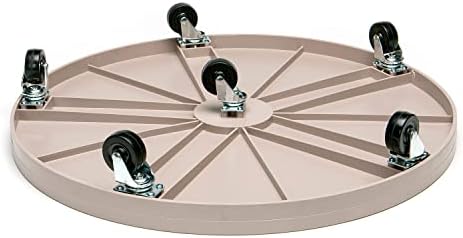 DeVaultEnterprises Devault 23.5 Inch Plant Dolly Multi-Pack, Heavy Duty Rolling Plant Caddy with Wheels for Large Pots and Planters, 500 lb Capacity, Made in USA (2, Gray Mist) - Image 6