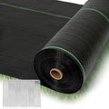 joyhalo 4ft x 300ft Heavy Duty Weed Barrier Fabric, 3.2oz Woven Geotextile by Joyhalo