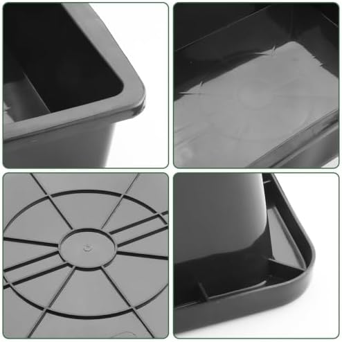 4Pack Garden Plant Potting Tray for Soil Mix & Repotting, 20.7"x15.6"x5.8" - Image 3