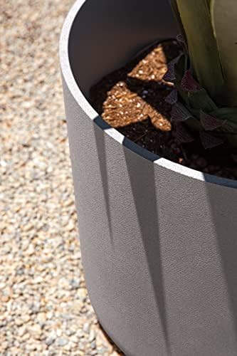 Veradek Mason Series Lima Planter - Large Round Outdoor Planter - Image 5