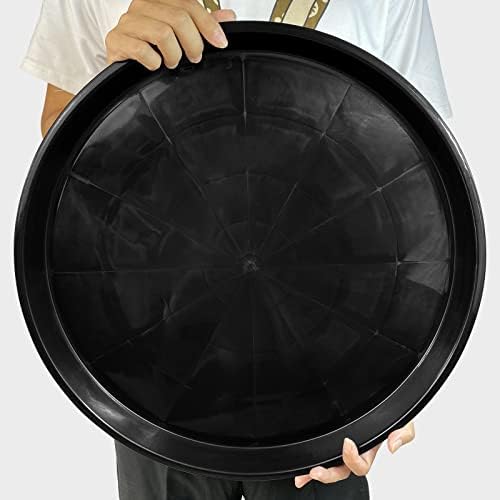 Plant Saucer 14 16 18 20 22 Inch, 5 Pack Heavy Duty Plant Tray for Pots, Plastic Pot Saucers for Plants, Large Drip Trays for Potted Plants, Round Water Tray for Indoors - Image 2