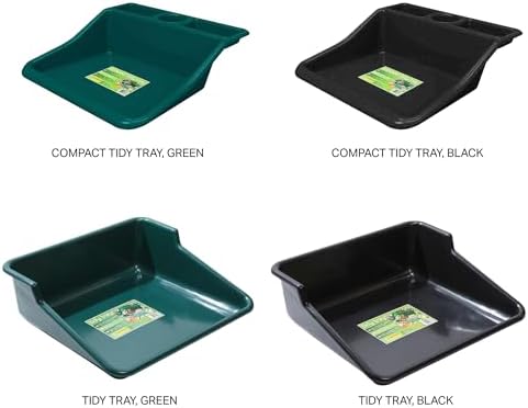 Garden Tidy Tray – Green, 24.5" L x 22" W x 8" H – Sturdy One-Piece Potting Tray, Indoor/Outdoor Gardening, Recycled Plastic, Lightweight, Versatile Use - Image 6