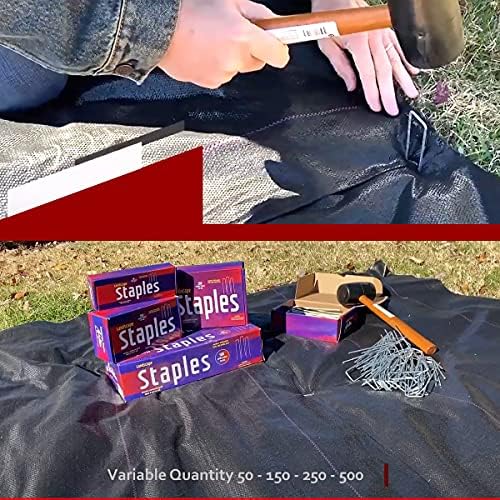 Ashman Landscape Fabric Weeds Blocking Mat 3' x 100', Heavy-Duty Weed Barrier Protection for Gardens and Landscaping - Image 6