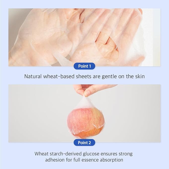 Papa Recipe Bombee Pepta Honey Mask 10 Pack – Hydrating Sheet Mask with 6 Types of Hyaluronic Acid and Honey Propolis Complex – Korean Skincare