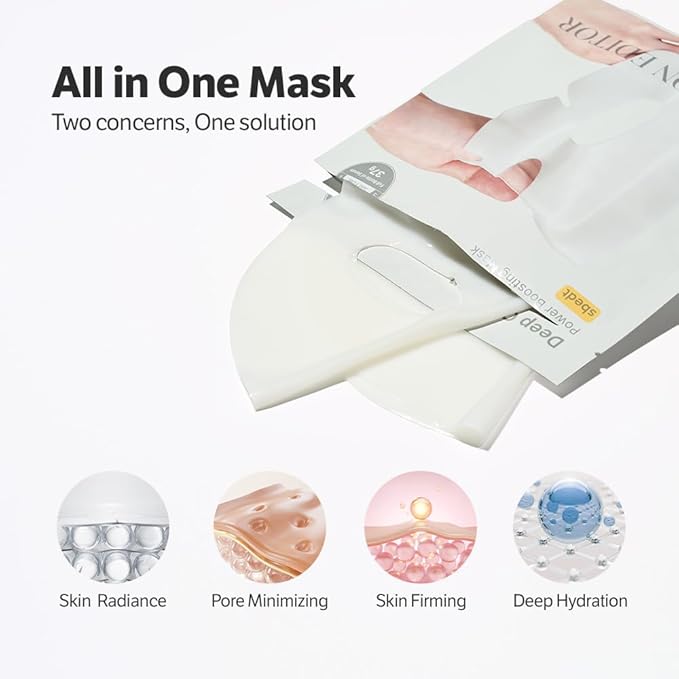 SUNGBOON EDITOR Deep Collagen Overnight mask 37gx17ea Real Collagen 2,160,000PPB for Elasticity TikTok Trend Items Original Hydrating Collagen Face Mask Korean Skin Care Valentines Day Gifts for Woman