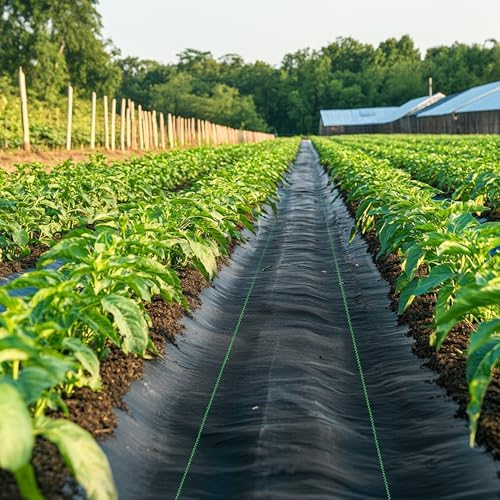 3ft x 300ft Weed Barrier Landscape Fabric Heavy Duty Premium Weed Control Fabric Durable & Eco-Friendly Weed Block Gardening Mat Landscaping Fabric - Image 3