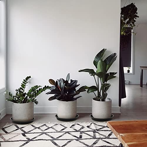 Plant Saucer 14 16 18 20 22 Inch, 5 Pack Heavy Duty Plant Tray for Pots, Plastic Pot Saucers for Plants, Large Drip Trays for Potted Plants, Round Water Tray for Indoors - Image 5