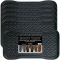 JobSite Heavy Duty Boot Tray, Multi-Purpose for Shoes, Pets, Garden - 15 x 28 Inch - 6 Trays by JobSite
