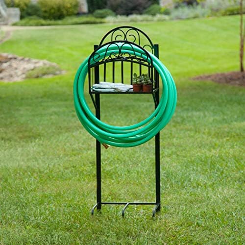 Liberty Garden 119-KD w/Shelf Hose Stand, Black - Image 2