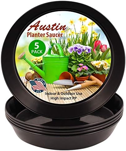 4 Inch (3 Inch Base), Black, Case of 100 Plant Saucer - Image 6