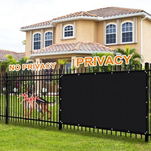 Artpuch 90% Sun Shade Cloth, 8 x 12 FT Pergola Shade Cover Canopy with Grommets, Sun Screen Fabric Tarp for Patio, Outdoor, Garden, Backyard, Black - Image 5