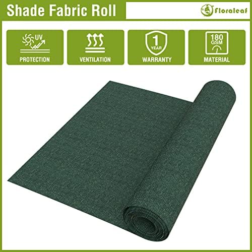 8'×15' Sun Shade Cloth Outdoor 95% UV Block Sunblock Shade Cover Fabric Roll Privacy Screen Fence for Pergola, Carport, Patio, Deck, Awning, Garden, Yard, Balcony, Backyard, Dark Green - Image 3
