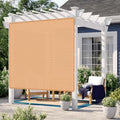 LOVE STORY Custom Size 12x22 FT Sun Shade Cloth for Patio, Peach Fuzz by LOVESTORY