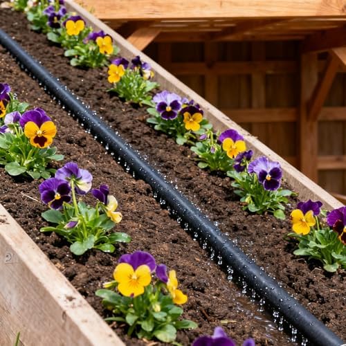 Atlantic Soaker Hose 75 FT x1/2" Garden Soaker Hose, Water Seeper Hoses for Foundation Watering, Garden Beds, Garden, Lawn and Plants - Image 3