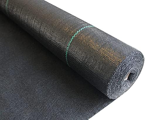 ECOgardener Premium 5oz Landscape Fabric, 4ft x 250ft Pro Garden Weed Barrier - Durable & Heavy Duty Weed Block Gardening Mat, Easy Setup & Superior Weed Control, Eco-Friendly & Convenient Design by ECOgardener